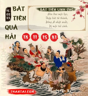 BÁT TIÊN QUÁ HẢI 15/02/2023