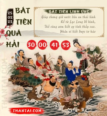 BÁT TIÊN QUÁ HẢI 25/02/2023