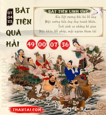 BÁT TIÊN QUÁ HẢI 07/04/2023