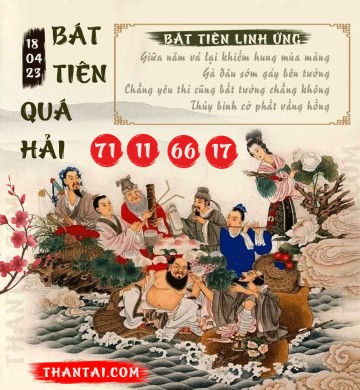 BÁT TIÊN QUÁ HẢI 18/04/2023