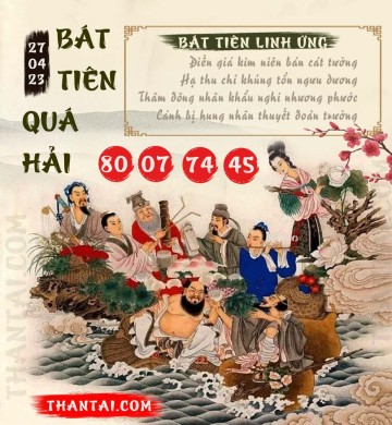 BÁT TIÊN QUÁ HẢI 27/04/2023