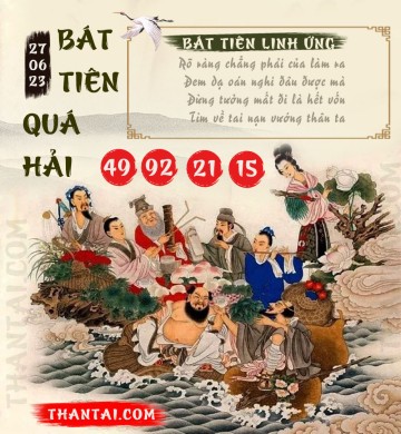 BÁT TIÊN QUÁ HẢI 27/06/2023