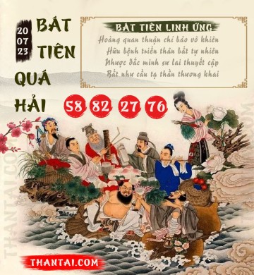 BÁT TIÊN QUÁ HẢI 20/07/2023