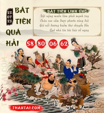 BÁT TIÊN QUÁ HẢI 23/07/2023