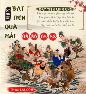 BÁT TIÊN QUÁ HẢI 07/08/2023