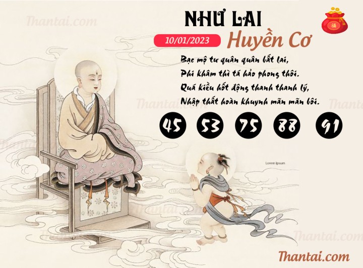 NHƯ LAI HUYỀN CƠ 01/01/2023