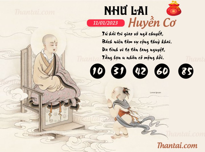 NHƯ LAI HUYỀN CƠ 01/01/2023