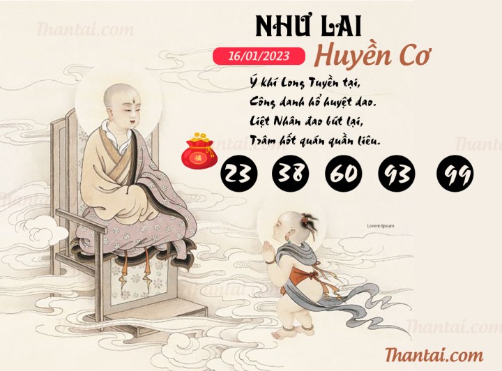 NHƯ LAI HUYỀN CƠ 01/01/2023