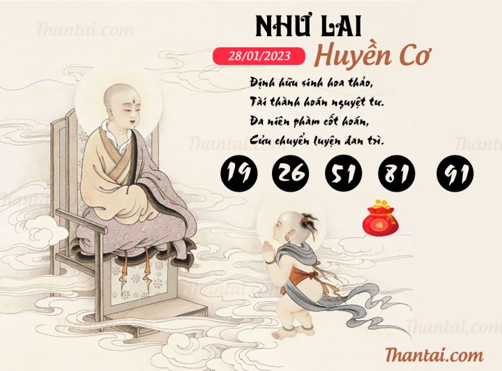 NHƯ LAI HUYỀN CƠ 13/01/2023