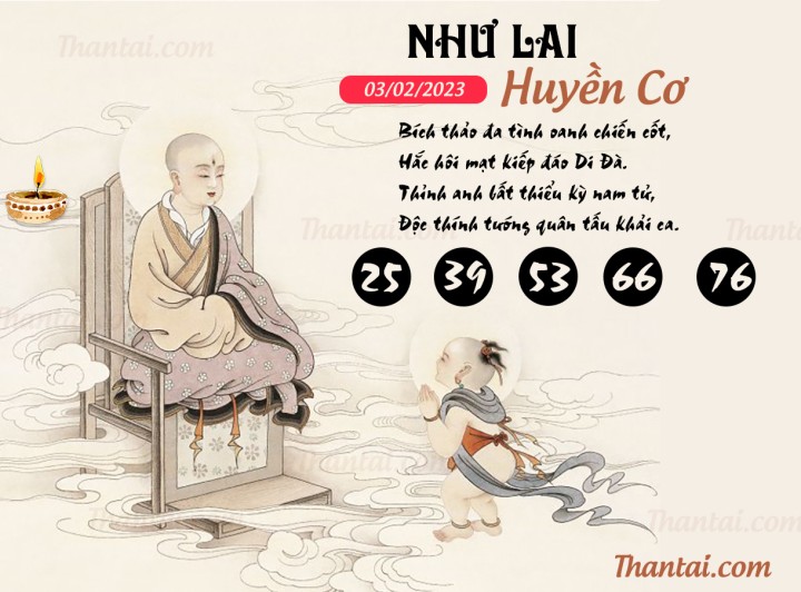 NHƯ LAI HUYỀN CƠ 20/01/2023