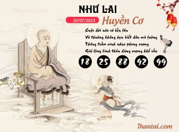 NHƯ LAI HUYỀN CƠ 20/07/2023