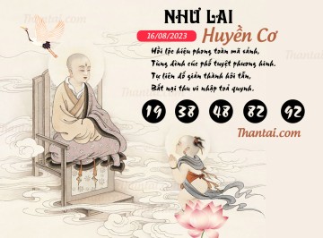 NHƯ LAI HUYỀN CƠ 16/08/2023