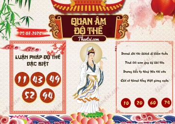 Quan Âm Độ Thế 25/08/2023