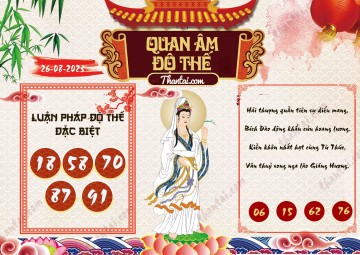 Quan Âm Độ Thế 26/08/2023