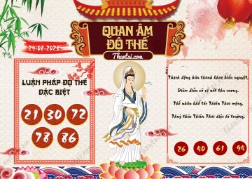 Quan Âm Độ Thế 29/08/2023