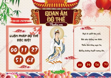 Quan Âm Độ Thế 30/08/2023