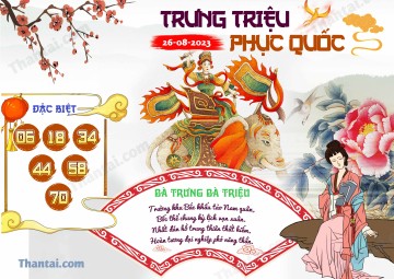 Trưng Triệu Phục Quốc 26/08/2023