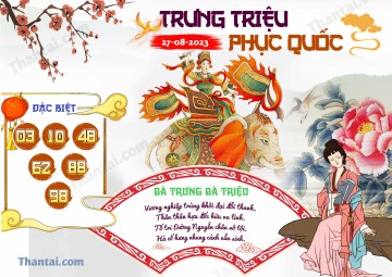 Trưng Triệu Phục Quốc 27/08/2023