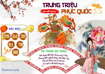 Trưng Triệu Phục Quốc 29/08/2023