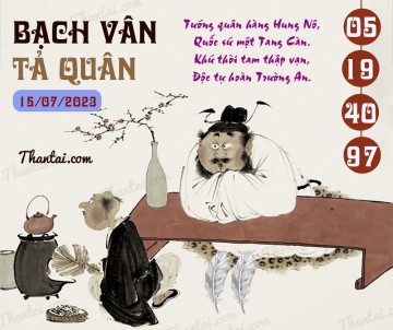 Bạch Vân Tả Quân 15/07/2023