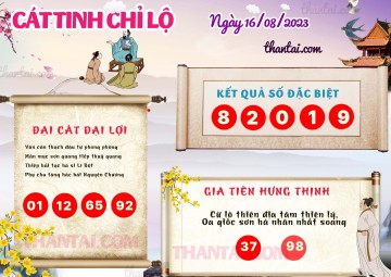 CÁT TINH CHỈ LỘ 16/08/2023