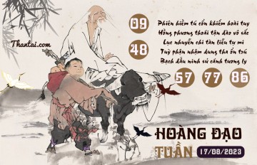 HOÀNG ĐẠO TUẦN 17/08/2023