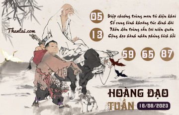 HOÀNG ĐẠO TUẦN 18/08/2023