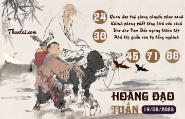 HOÀNG ĐẠO TUẦN 19/08/2023