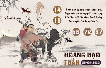 HOÀNG ĐẠO TUẦN 26/08/2023