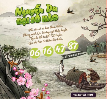 Nguyễn Du Đại Hào Số 02/09/2023