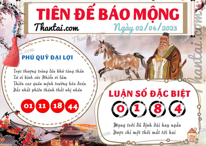 Tiên Đế Báo Mộng 18/03/2023