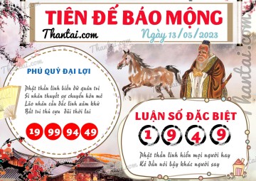 Tiên Đế Báo Mộng 13/05/2023