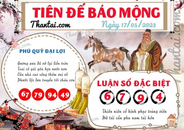 Tiên Đế Báo Mộng 17/05/2023