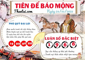 Tiên Đế Báo Mộng 24/05/2023