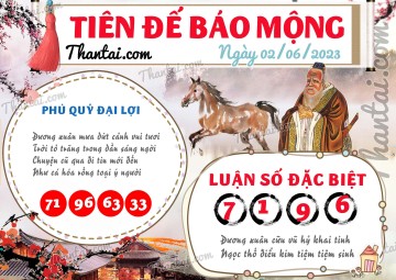 Tiên Đế Báo Mộng 02/06/2023