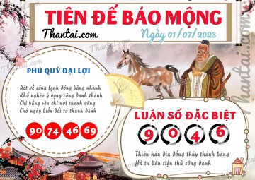 Tiên Đế Báo Mộng 01/07/2023