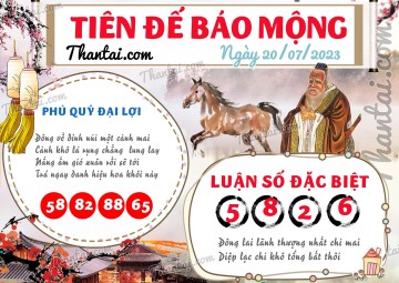 Tiên Đế Báo Mộng 20/07/2023