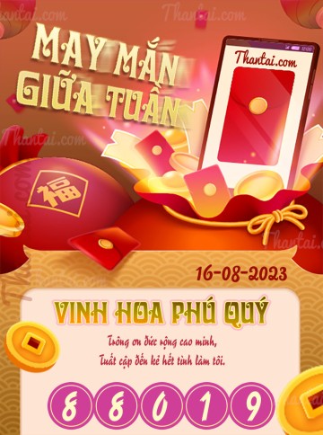 May Mắn Giữa Tuần 16/08/2023