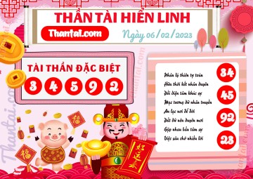 THẦN TÀI HIỂN LINH 06/02/2023