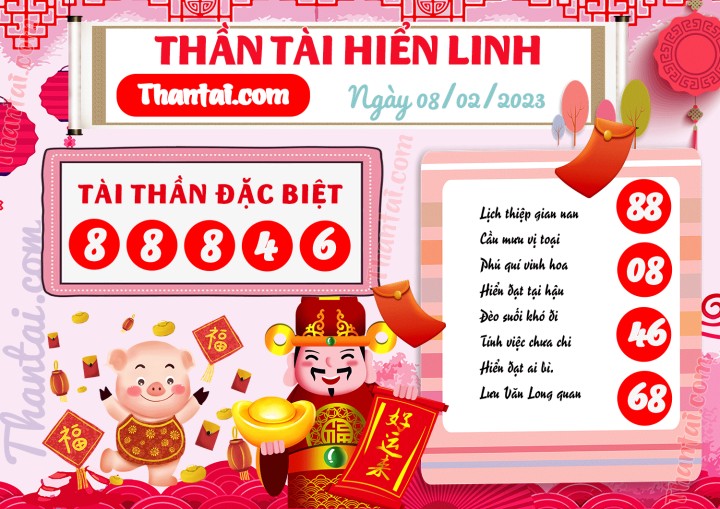 THẦN TÀI HIỂN LINH 24/01/2023
