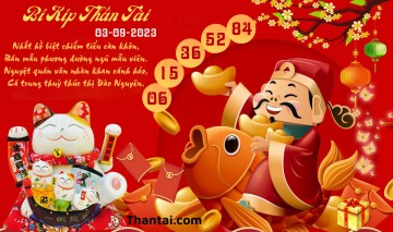 Bí Kíp Thần Tài 03/09/2023