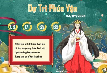 DỰ TRI PHÚC VẬN 03/09/2023