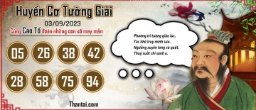 Huyền Cơ Tường Giải 03/09/2023