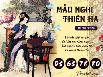 Mẫu Nghi Thiên Hạ 03/09/2023