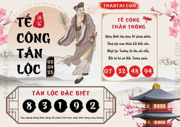 Tế Công Tán Lộc 03/09/2023