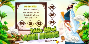 THIÊN MỆNH ANH HÙNG 03/09/2023