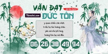 Văn Đạt Đức Tôn 03/09/2023