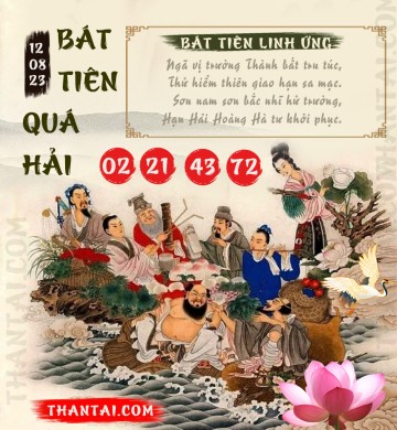 BÁT TIÊN QUÁ HẢI 12/08/2023