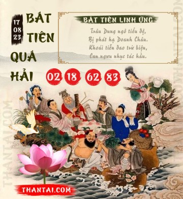 BÁT TIÊN QUÁ HẢI 17/08/2023