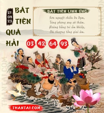 BÁT TIÊN QUÁ HẢI 21/08/2023